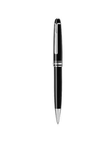 Penna a Sfera Montblanc - Meisterstück Platinum-Coated Classique - Nera - 132446MB