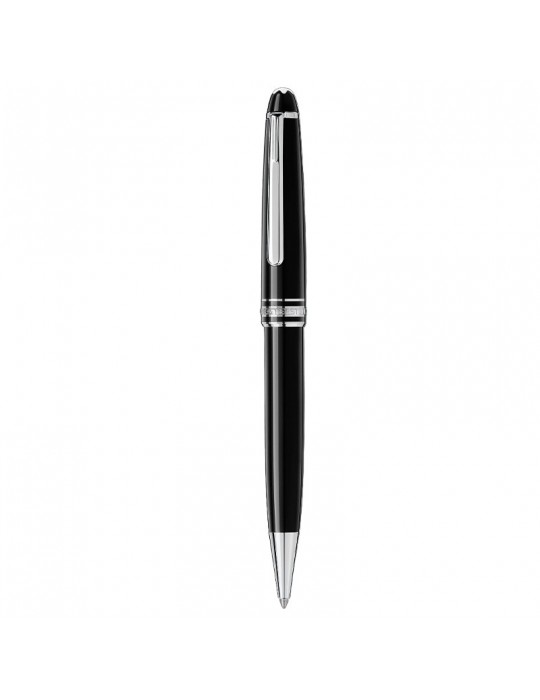 Penna a Sfera Montblanc - Meisterstück Platinum-Coated Classique - Nera - 132446MB