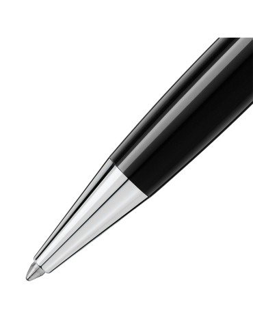 Montblanc Ballpoint Pen - Meisterstück Platinum-Coated Classique - Black - 0 2