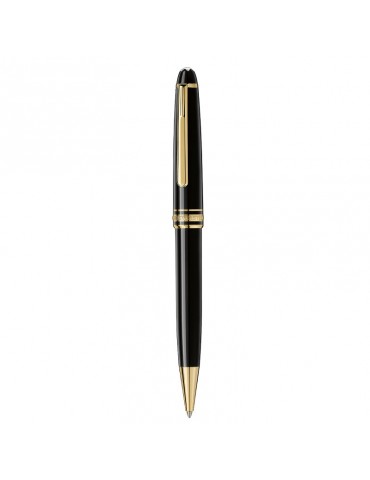 Penna a Sfera Montblanc - Meisterstück Gold-Coated Classque - Nera - 132453MB