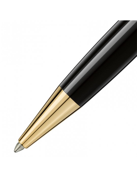 Montblanc Ballpoint Pen - Meisterstück Gold-Coated Classique - Black - 0