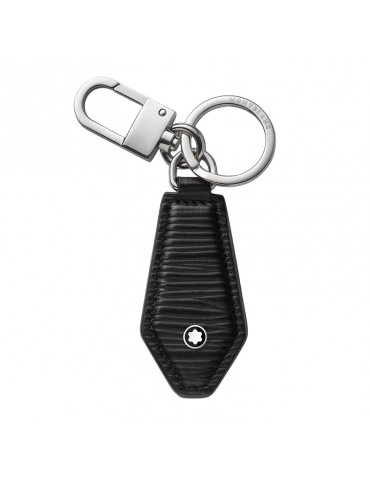Montblanc Keyring - Meisterstück in Black Leather in Diamond Shape - 0