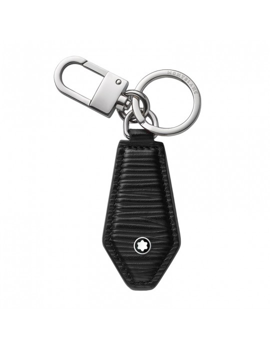 Montblanc Keyring - Meisterstück in Black Leather in Diamond Shape - 0