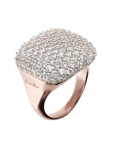 Bronzallure ring -Altissima-Chevalier-Cubic Zirconia-WSBZ01126.WR