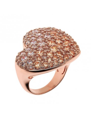 Anello Bronzallure-Altissima-Chevalier-Cuore-Champagne-WSBZ01198.CHAMP