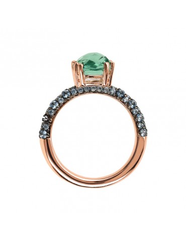 Bronzallure Ring - Preziosa - Prisma Gem Green - WSBZ02181.GREEN 2