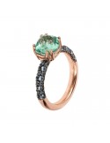 Bronzallure Ring - Preziosa - Prisma Gem Green - WSBZ02181.GREEN