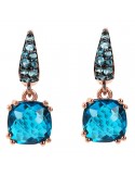 Orecchini Bronzallure -Preziosa-Pendenti-Prisma Gem Blu-WSBZ02182.BLUE