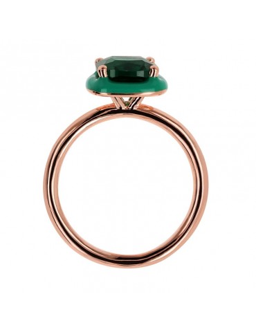 Bronzallure Ring - Miss - Cocktail-Prisma Gem Verde-WSBZ02183.GRN-CZ 2