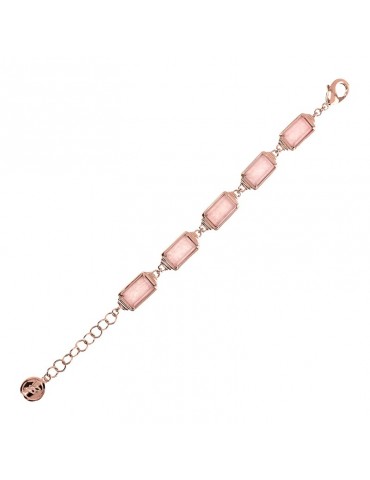 Bracciale Bronzallure - Alba - Rettangolari - Quarzo Rosa-WSBZ02200.RQ 2