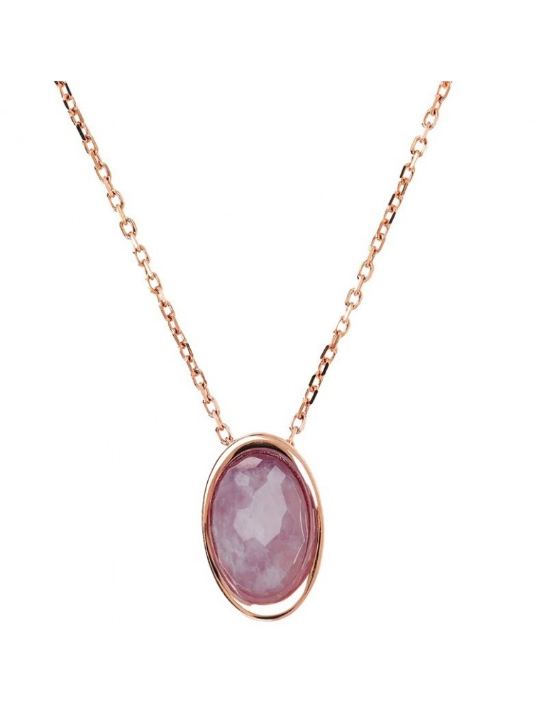 Collana Bronzallure -Felicia-Rose Gold-Pendente-Ametista-WSBZ02149.AML