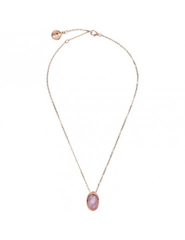 Collana Bronzallure -Felicia-Rose Gold-Pendente-Ametista-WSBZ02149.AML 2