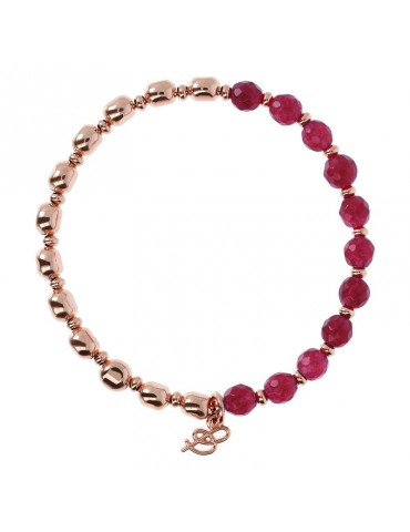 Bracciale Bronzallure - Variegata - Sfere - Agata Rossa - WSBZ01431PA 2