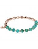 Bracciale Bronzallure-Variegata-Sfere-Amazzonite Turchese-WSBZ01431GAZ