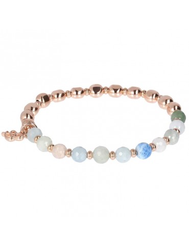 Bracciale Bronzallure-Variegata-Sfere-Berillo Multicolore-WSBZ01431GAZ