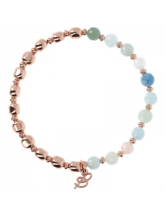 Bracciale Bronzallure-Variegata-Sfere-Berillo Multicolore-WSBZ01431GAZ