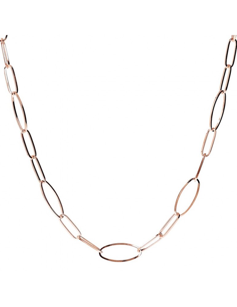 Collana Bronzallure - Purezza - Lunga-Maglie Ovali Sottili-WSBZ01640.R