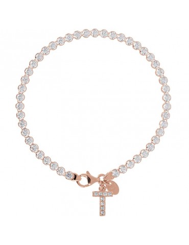 Bracciale Bronzallure-My Bronzallure-Tennis-Lettera T-WSBZ01927.LONG-T