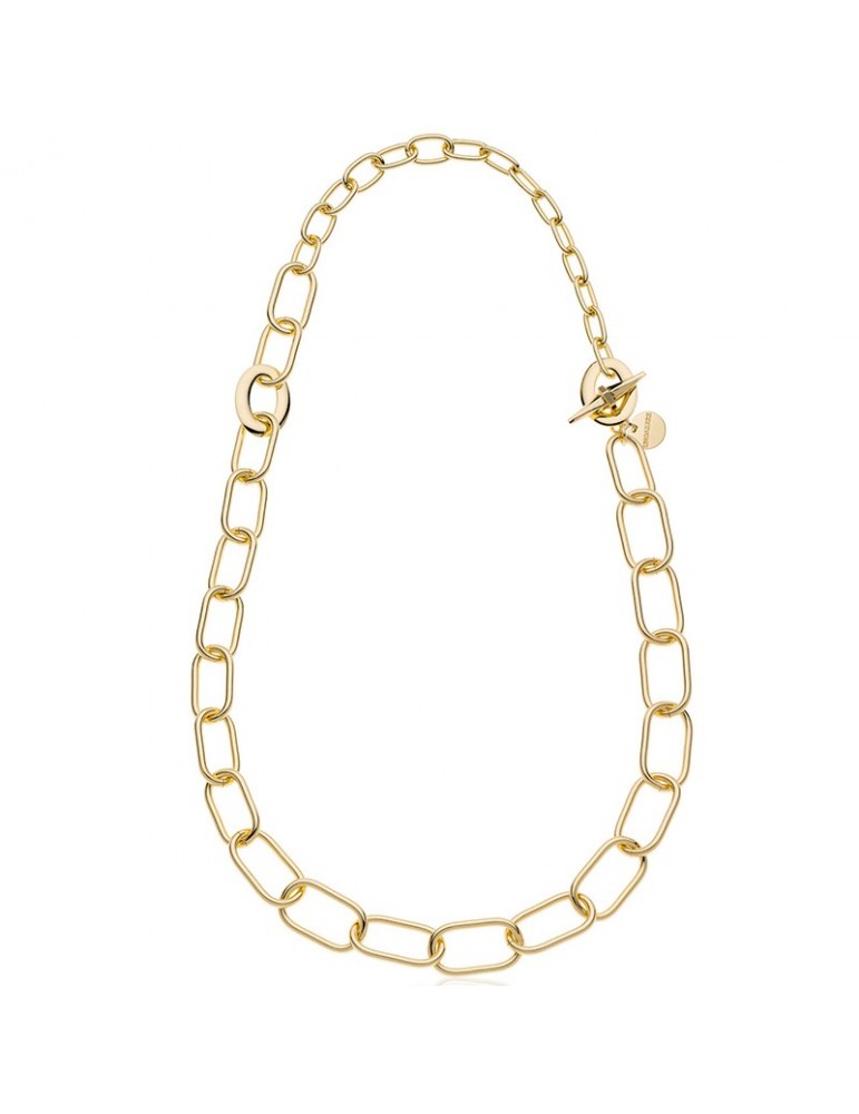 Collana Unoaerre - Gold - Doppio Indosso - Maglie Ovali-13EXH0035G