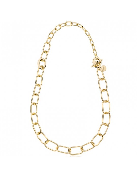 Collana Unoaerre - Gold - Doppio Indosso - Maglie Ovali-13EXH0035G