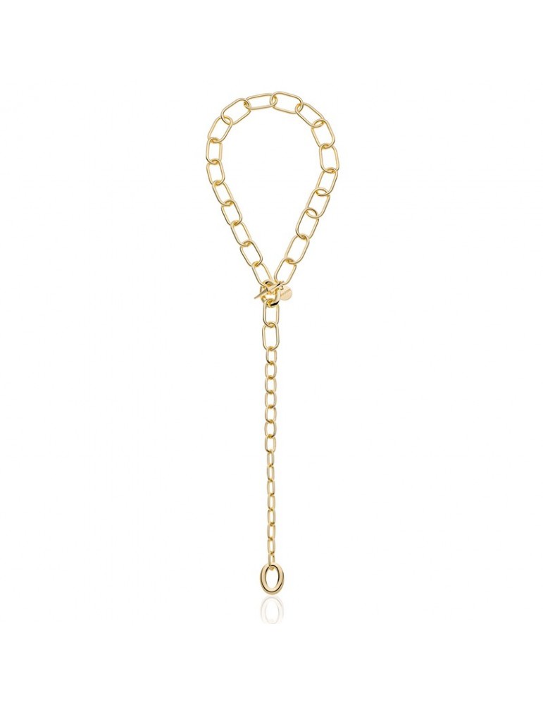 Collana Unoaerre - Gold - Doppio Indosso - Maglie Ovali-13EXH0035G