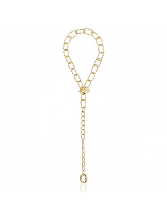 Collana Unoaerre - Gold - Doppio Indosso - Maglie Ovali-13EXH0035G