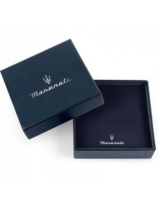 Maserati Bracelet - Jewels - Steel - Silver - Black - JM422ATZ16