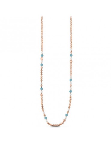Collana Lelune Glamour - Blanchette -  Argento-Pietre Naturali-LGNK143