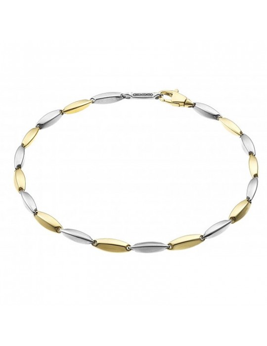Bracciale Chimento - Bamboo Bicolore - Oro Bicolore - 19cm - 1B02678ZZ2190