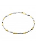 Bracciale Chimento - Bamboo Bicolore - Oro Bicolore - 19cm - 1B02678ZZ2190