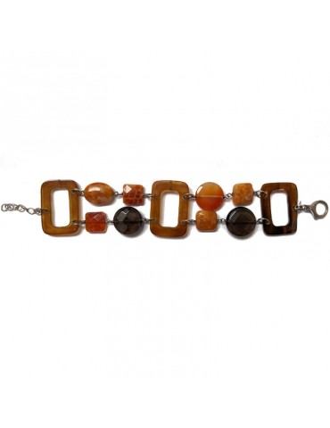 Bracciale Della Rovere - Osso - Aragonite-Quarzo Fumè-B016565S130080AD 2