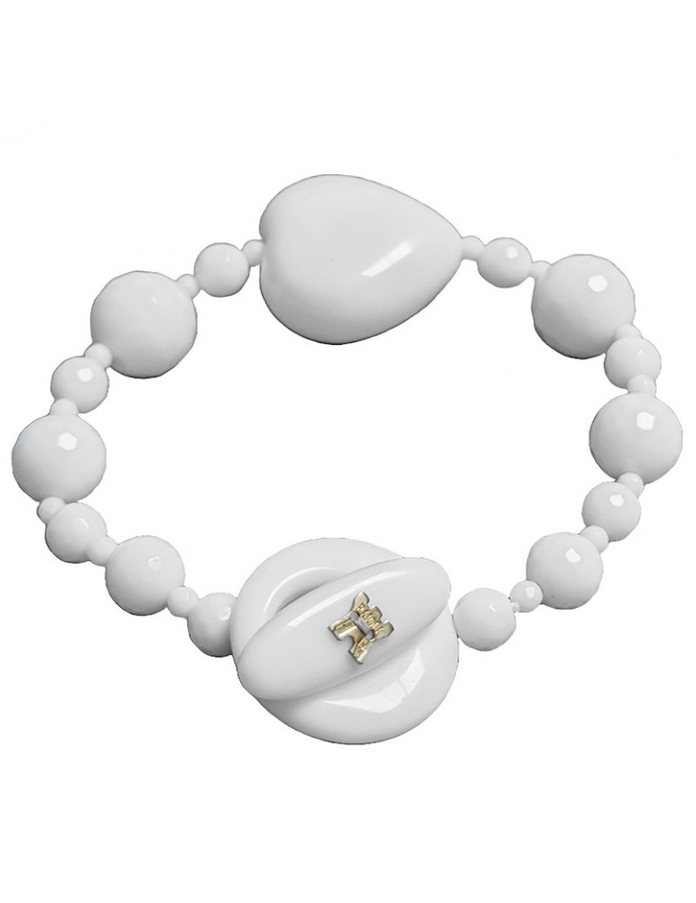 Bracciale Rajola - Cuore Matto - Elementi - Pasta Bianca - 5682321