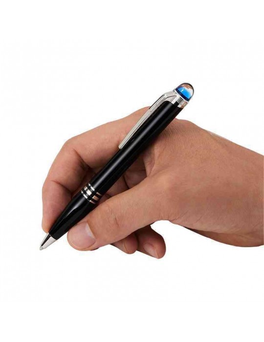 Montblanc Fineliner Pen - StarWalker Precious in Precious Resin - Black - 0