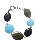 Della Rovere Bracelet - Turquoise Paste - Dumortierite - BRDR076