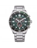 Citizen Men's Watch - Of Sport Chrono Eco-Drive 43mm Black Green - 0