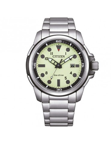 Citizen Men's Watch - Of Sea Land Eco-Drive 44mm Fluo Green - 0