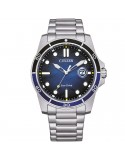 Citizen Men's Watch - Of Marine Eco-Drive 41mm Blue - 0