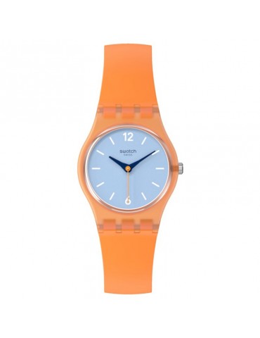 Swatch Watch - View From a Mesa - Orange - 25mm - Light Blue - LO116