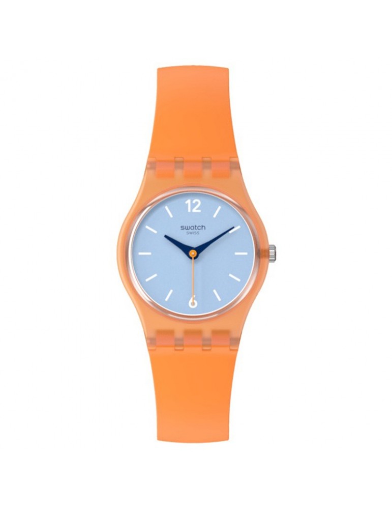 Swatch Watch - View From a Mesa - Orange - 25mm - Light Blue - LO116