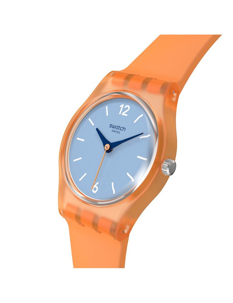 Orologio Swatch - View From a Mesa - Arancione - 25mm - Azzurro -LO116