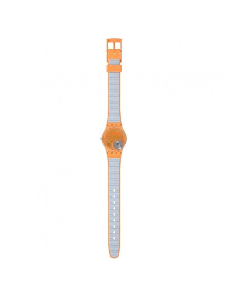 Swatch Watch - View From a Mesa - Orange - 25mm - Light Blue - LO116