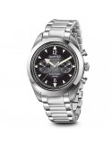 Eberhard Men's Watch - Scientigraf Automatic Mechanical Chronograph 41mm Black Ivory - 0