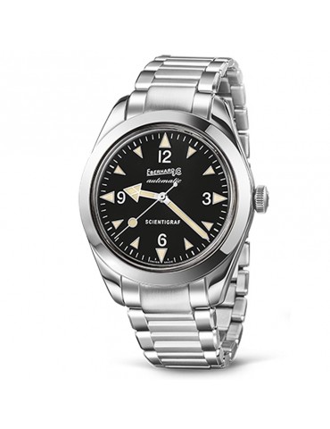 Eberhard Men's Watch - Scientigraf Automatic Mechanical 41mm Black Vintage - 0