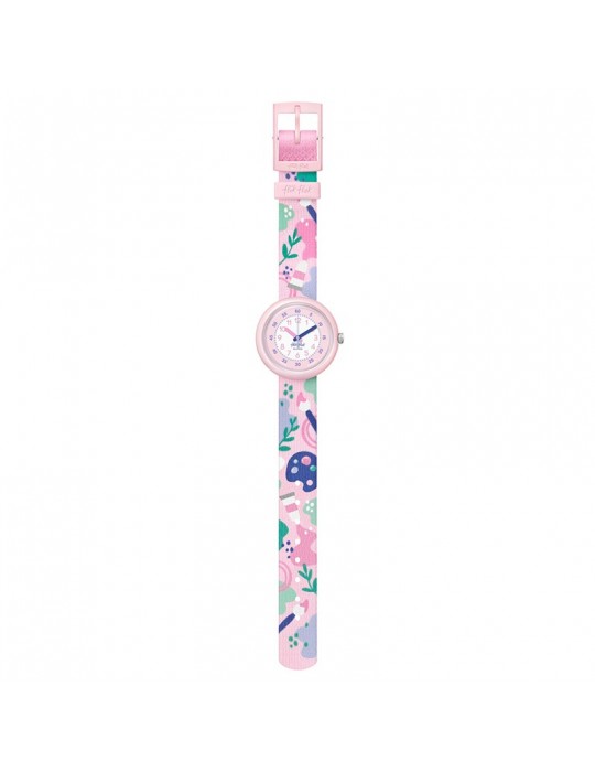 Flik Flak Watch - Art Lover - Pink - 32mm - Multicolor - FPNP142