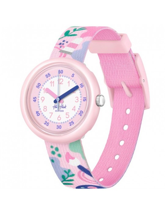 Flik Flak Watch - Art Lover - Pink - 32mm - Multicolor - FPNP142