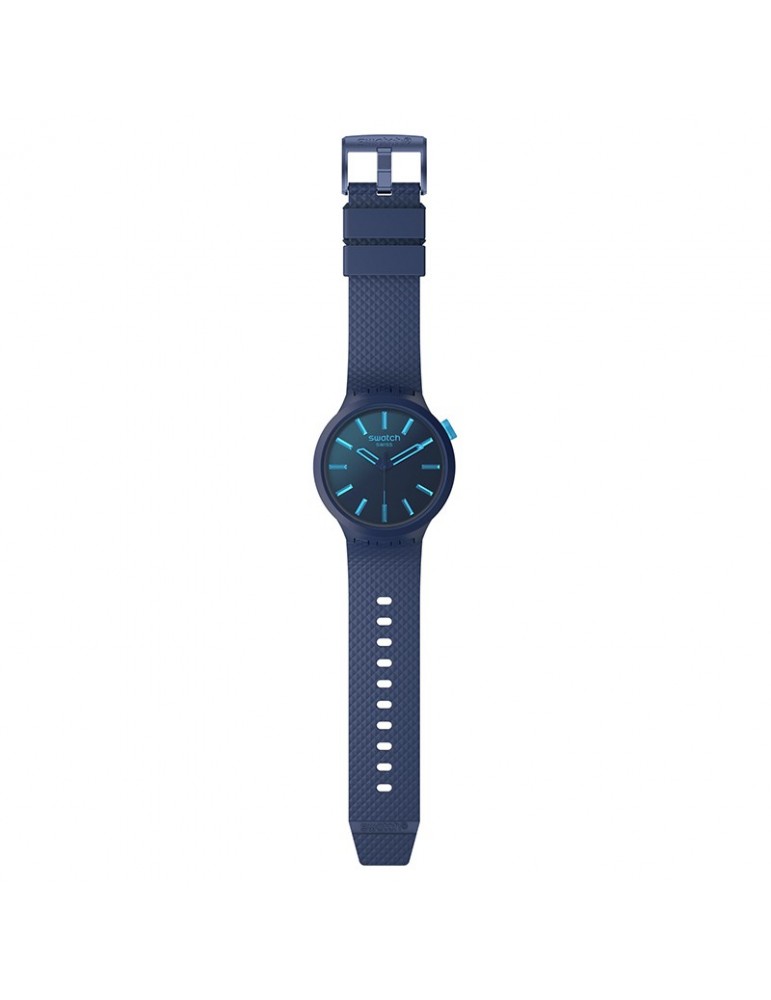 Orologio Swatch - Essentials - Indigo Glow - 47mm - Blu - SB05N113
