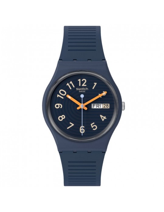 Orologio Swatch - Trendy Lines At Night - Blu - 34mm - SO28I700