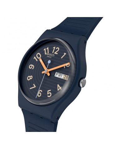 Orologio Swatch - Trendy Lines At Night - Blu - 34mm - SO28I700 2