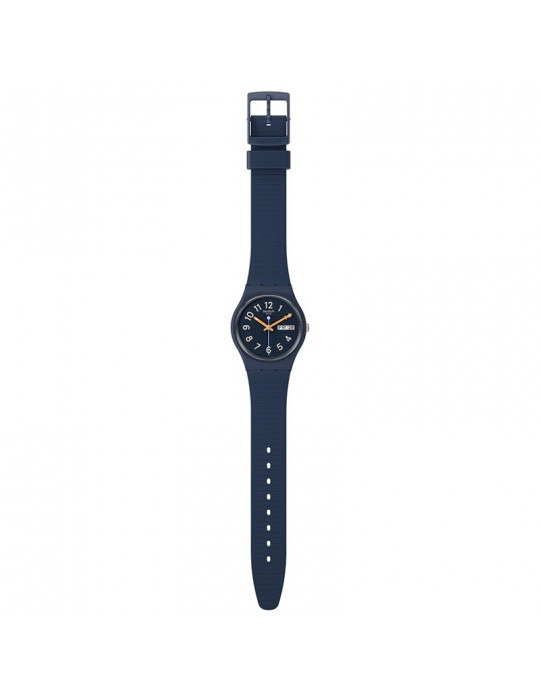 Orologio Swatch - Trendy Lines At Night - Blu - 34mm - SO28I700