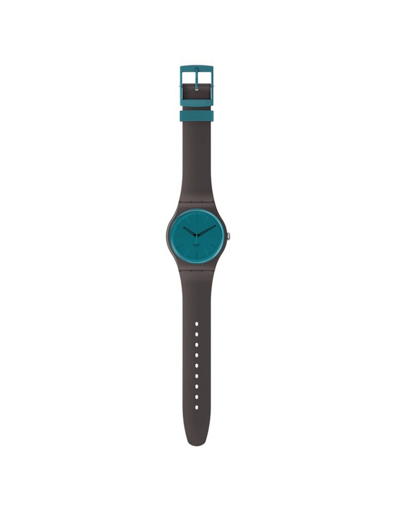 Swatch watch - Essentials - Dark Duality -Brown-41mm-Blue-SO29C100